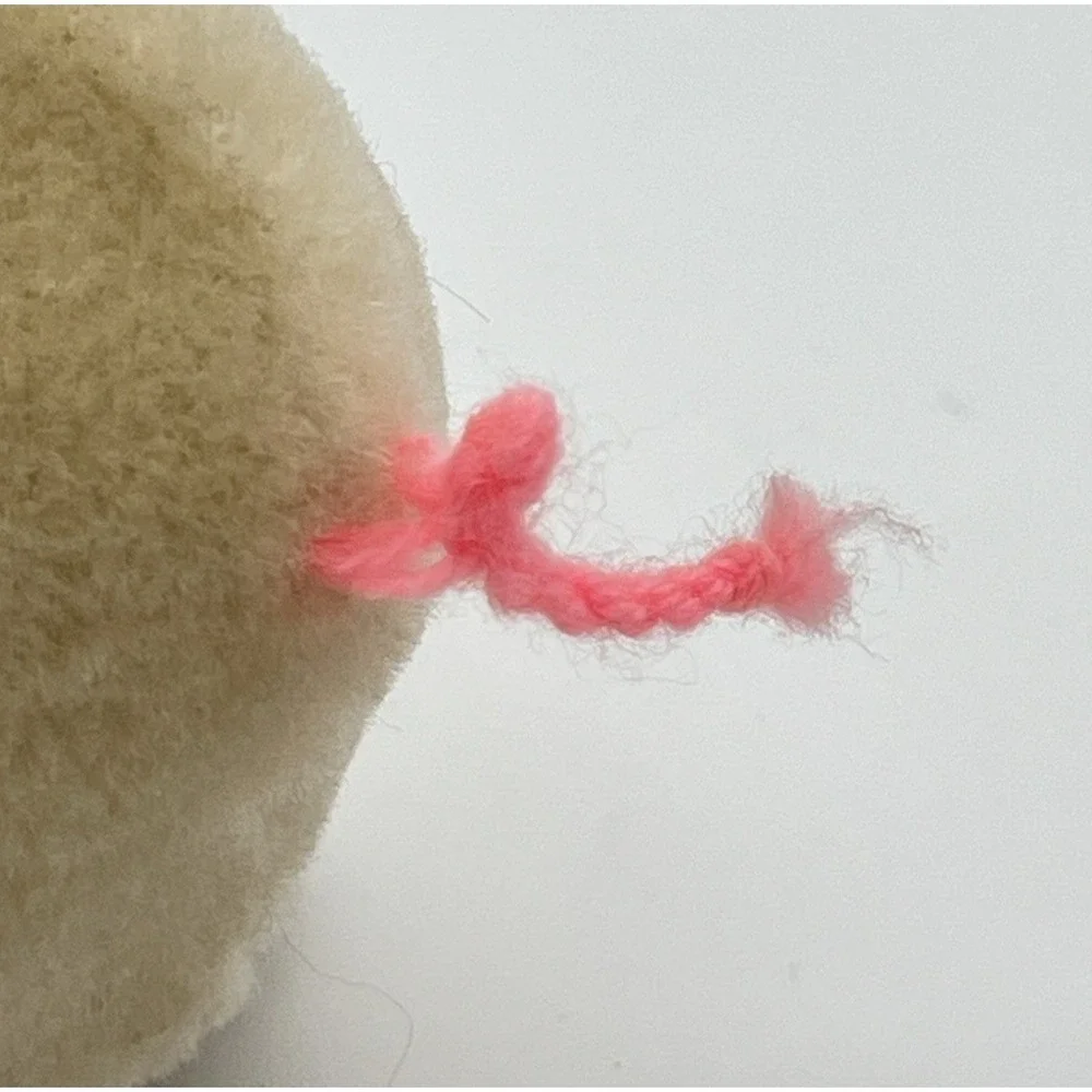 Vintage Dakin Wool Pig Plush 4 3/4